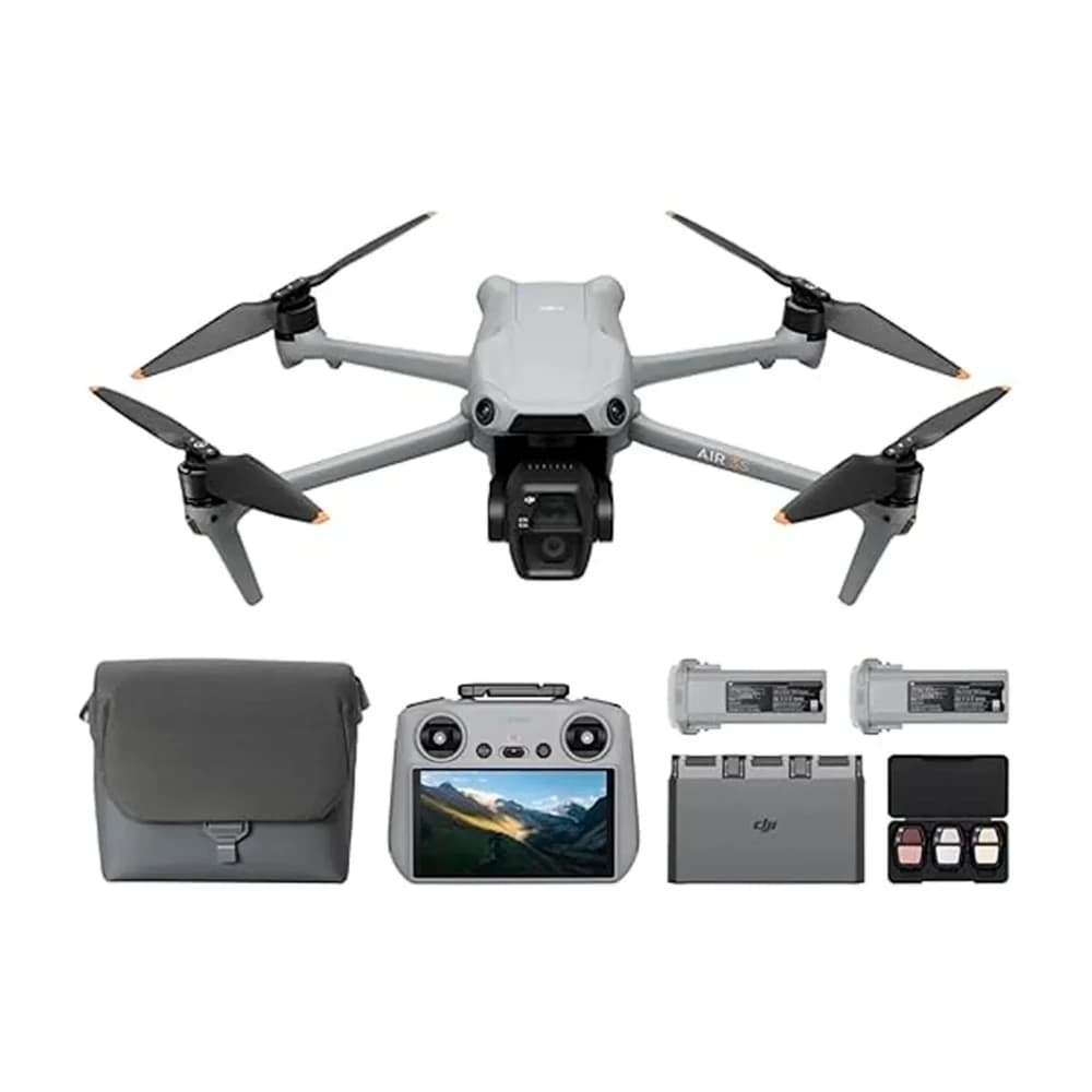 Drone DJI Air 3S Combo Vuela Más (Control Remoto DJI RC 2) Gran Angular con CMOS 1" - vista 1