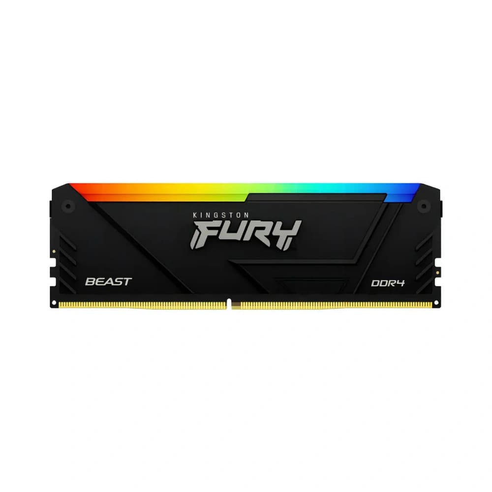 Memoria RAM Kingston FURY Beast RGB DDR4 32GB 3200MHz - vista 1