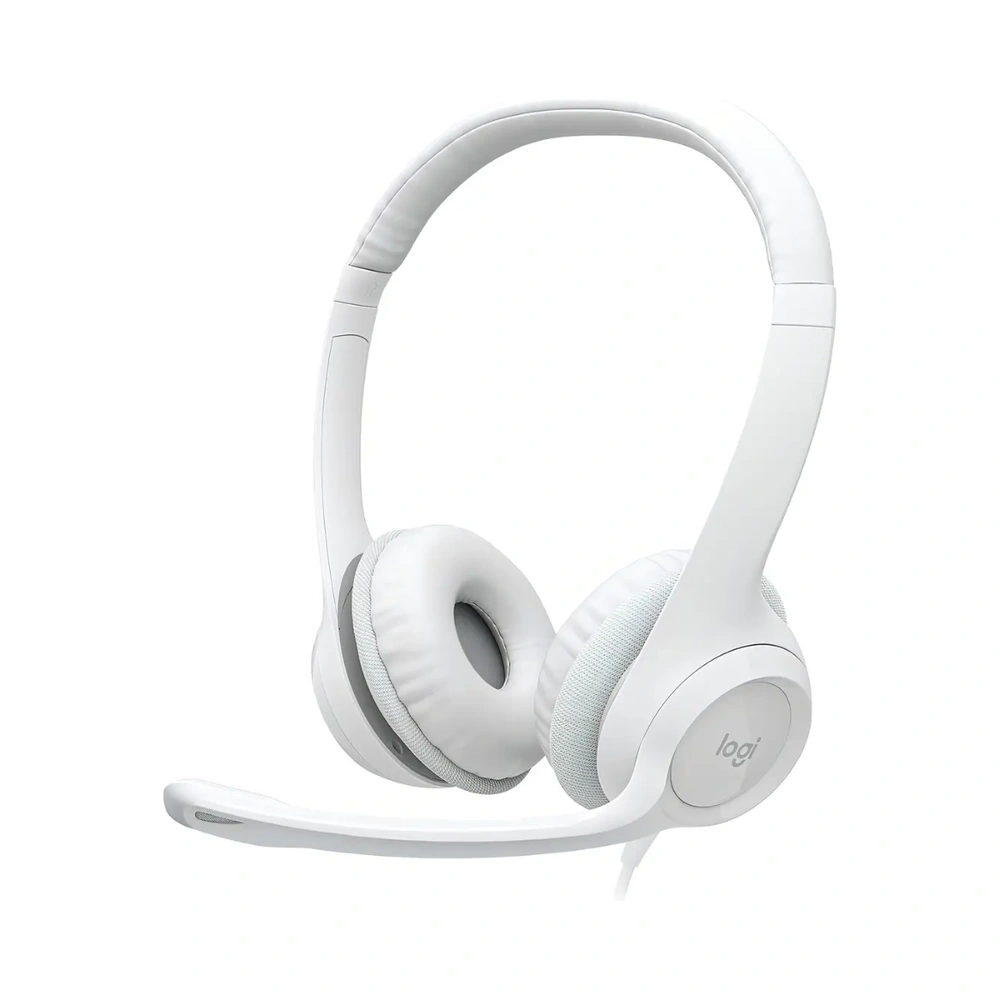 Auricular con Micrófono Logitech H390 USB White